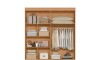 Ropero 4 puertas 4 cajones - Doble Beige