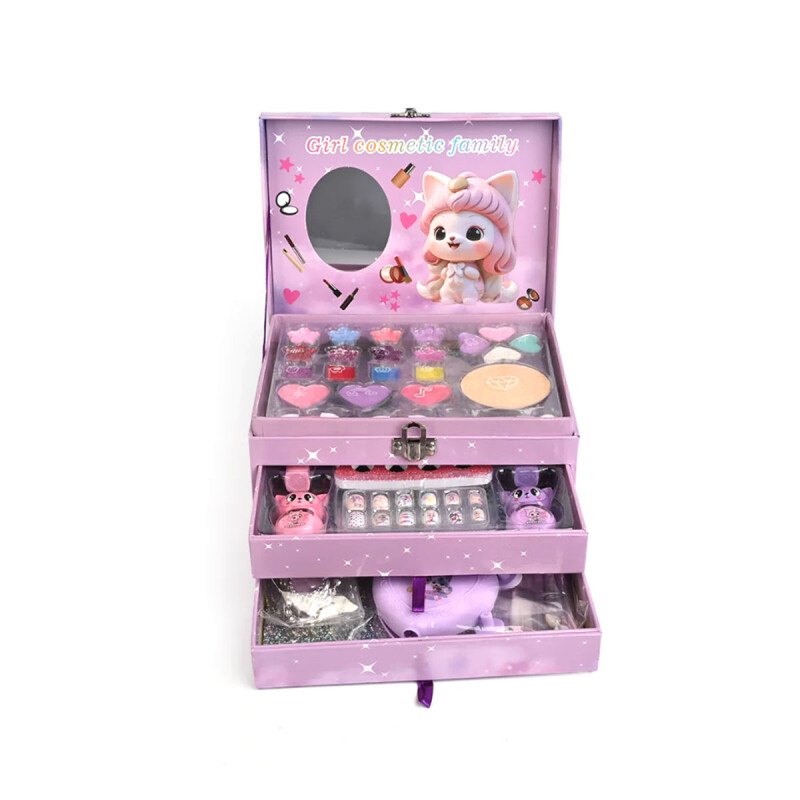 Set De Belleza Maquillaje, Manicura en valija Set De Belleza Maquillaje, Manicura en valija