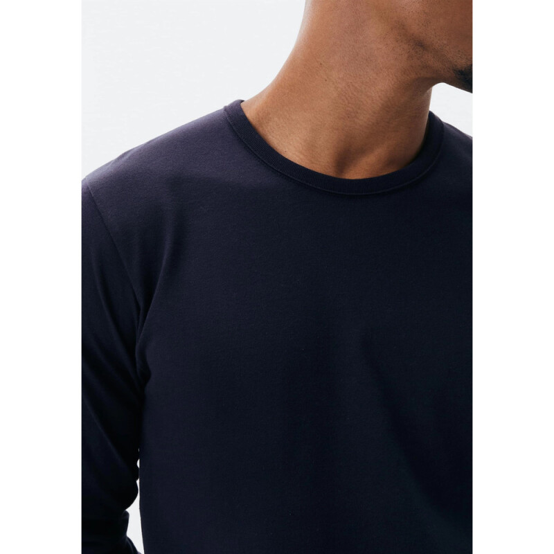 CAMISETA ML MASC AZUL ESCURO