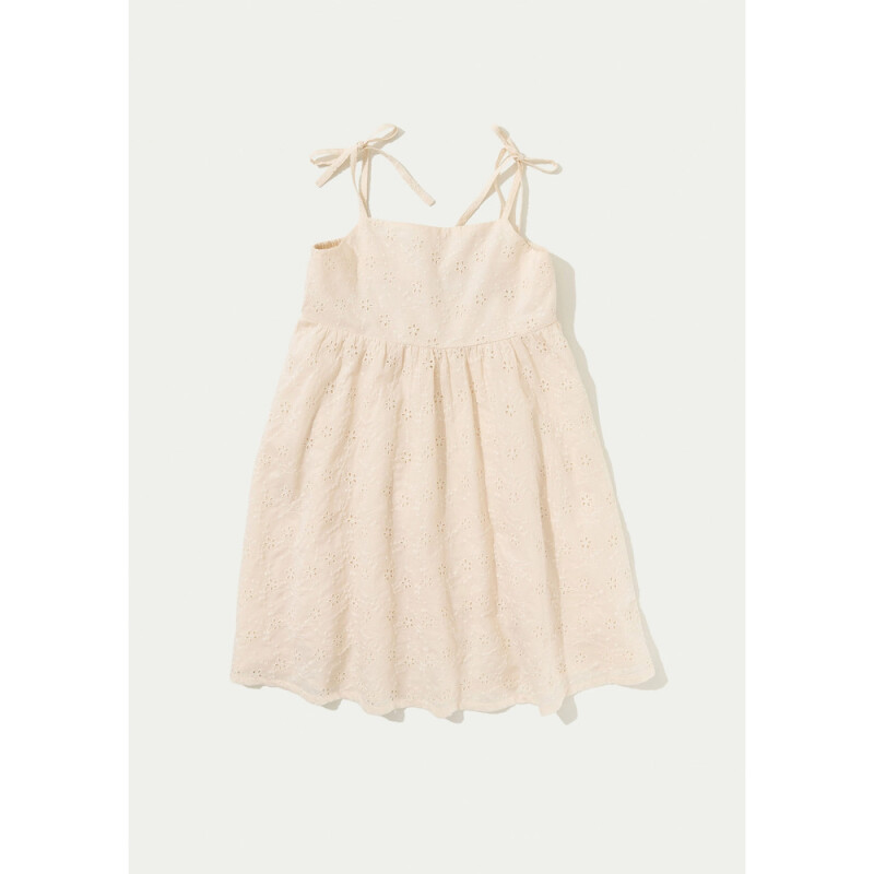 VESTIDO SM FEM BEGE