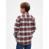 LS RELAXED OXFORD RED PLAID