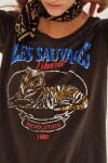 Remera Les Tigres Negro