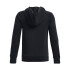 UA Rival Fleece FZ Hoodie-BLK BLK-001