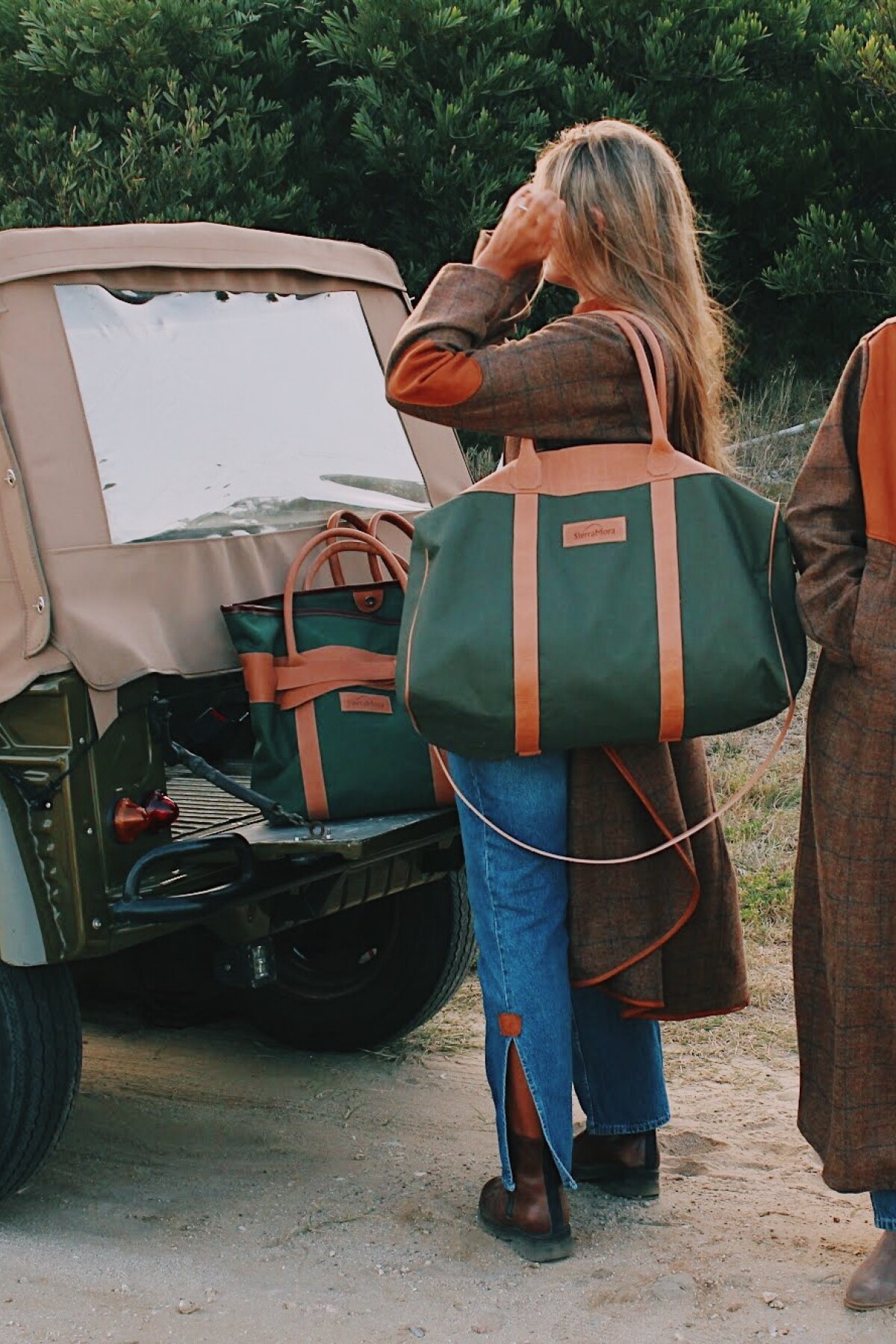 Bolso Sport Verde Inglés