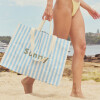 S61CBB Bolso De Playa Rayas Sunnylife - La Mer Med Blue