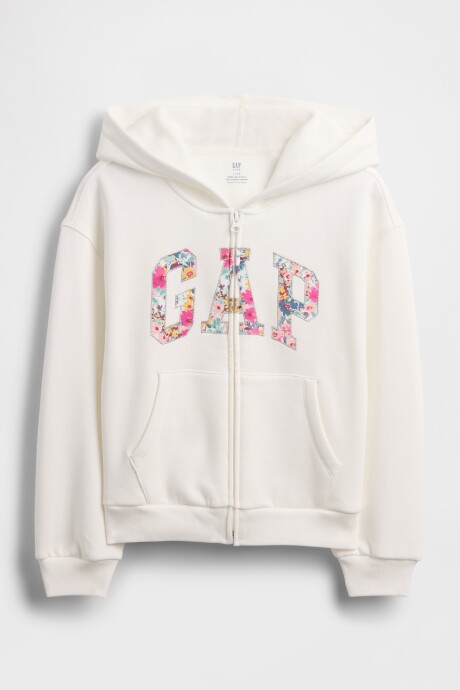 Canguro Con Cierre Niña New Off White