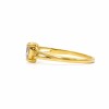 Anillo Solitario Zirconia-Oro Bajo- AN8570 conpiedra