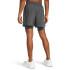 UA LAUNCH 5'' 2-IN-1 SHORTS-GRY GRY-025