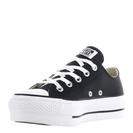 Championes Unisex Converse Plataforma Chuck Taylor Lift Negro - Blanco