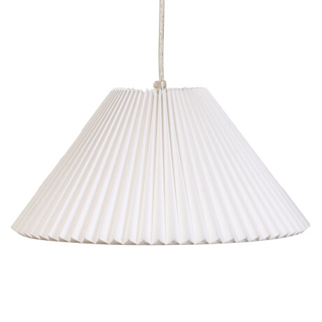 LÁMPARA DE TECHO BLANCO METAL PLEATING