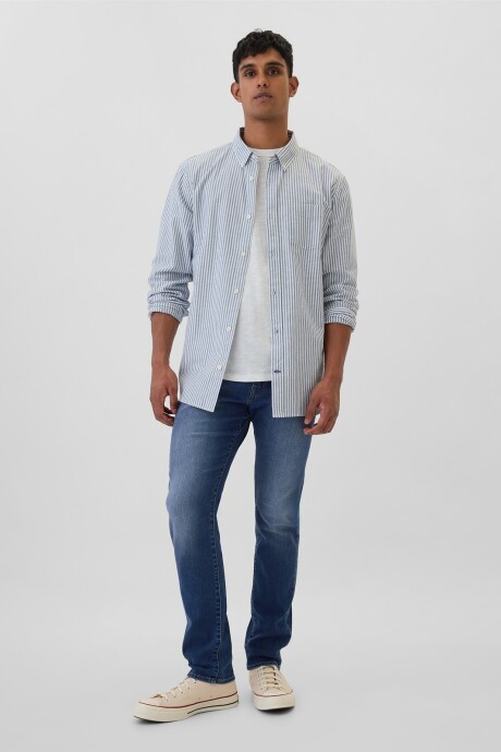 Jean Slim Athletic Hombre Medium Wash