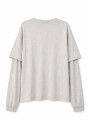REMERA XELORA VERDE GRISACEO