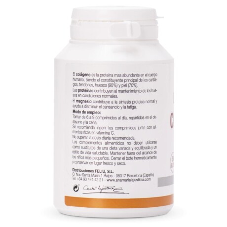¡OFERTA IMPERDIBLE! Colágeno con Magnesio Ana María Lajusticia 180 Comp ¡OFERTA IMPERDIBLE! Colágeno con Magnesio Ana María Lajusticia 180 Comp