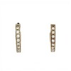 Caravanas Aros Zirconia y oro - Oro bajo - Zirconia- CA8150 conpiedra