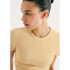 BLUSA MM FEM AMARELO CLARO