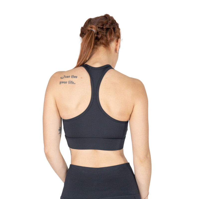 BRA FEM POLY/SPX EVERLAST BASIC BK W6 BLACK