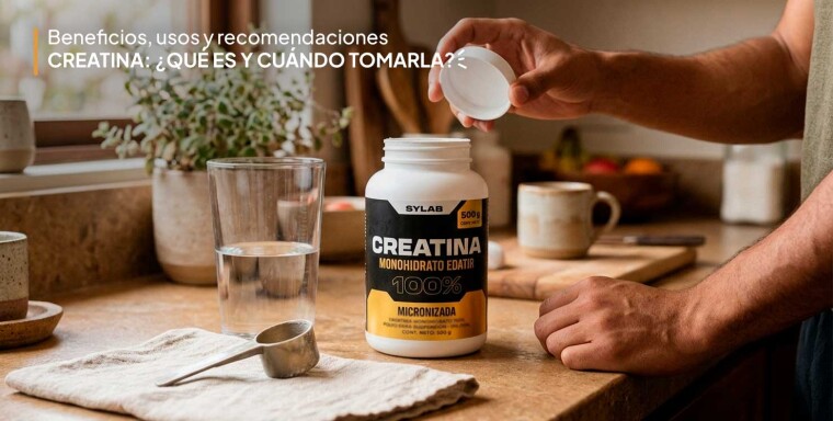 Beneficios, usos y recomendaciones. Creatina: ¿Qué es y cuándo tomarla?