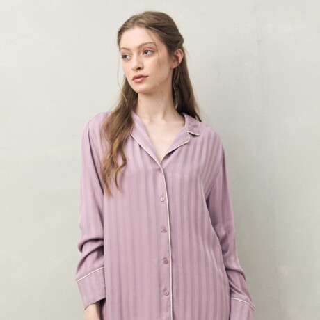 CAMISA LIRIO Lila Grisáceo