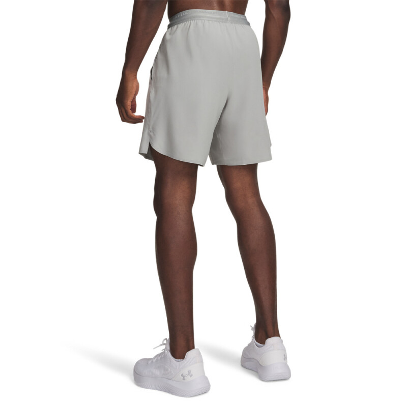 UA Vanish Elite 8in Short-GRY GRY-069