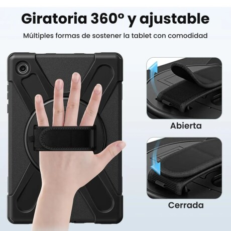 Funda Rugged Samsung para Galaxy Tab A11+ Negra Funda Rugged Samsung para Galaxy Tab A11+ Negra