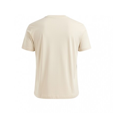 Visibility Cotton Crew-Neck - EA7 Emporio Armani - Beige Beige