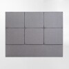 RESPALDO DE PARED IRIS GRIS - 2 PLAZAS