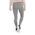 CALZA LARGA WMN gris melange medio GRIS CLARO/NEGRO/NARANJA