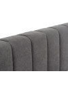 Estructura cama AGERFELD 2 Plazas 140x200 gris osc Estructura cama AGERFELD 2 Plazas 140x200 gris osc