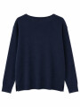 SWEATER BACK AZUL OSCURO