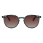 Lentes de sol De Acetato Redondo Premium Gradiente Marón/Verde