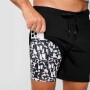 Short The 7 One Short (Lined) Hombre Black / Classic Whitecosmic C