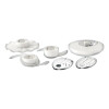 Multi Procesadora Punktal 8 En 1 + Vaso licuador 800w Blanco