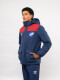 Set Parka Track Nacional Hombre Azul Marino, Beige, ordeaux