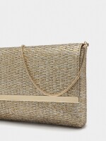 Bolso De Fiesta Tipo Sobre dorado