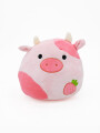 PELUCHE VAQUITA FRESA ROSADO