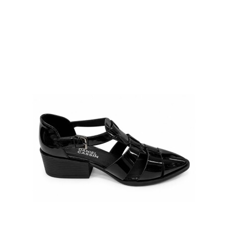 ZAPATO FLAB Charol Negro
