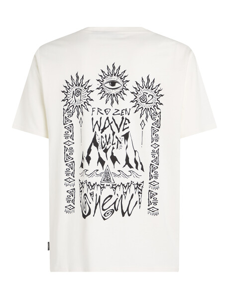 Remera O'Neill Surf Heroes Blanca Remera O'Neill Surf Heroes Blanca