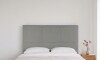 Respaldo Queen Madera y Tela - Moscou Gris