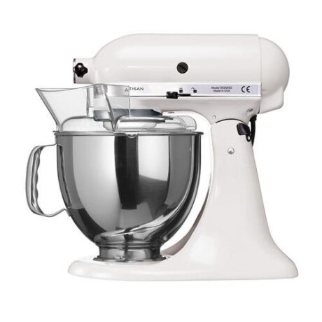 Batidora planetaria Artisan Blanca 4.8 lts KitchenAid KIT-KSM150PSEWH Batidora planetaria Artisan Blanca 4.8 lts KitchenAid KIT-KSM150PSEWH