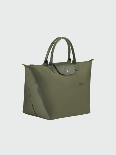 LONGCHAMP - Le Pliage Green Cartera de mano M Azul medio