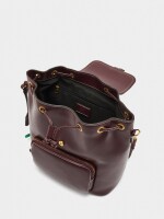 Mochila Con Alça Bandolera burdeos