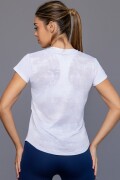 Remera Deportiva. Blanco