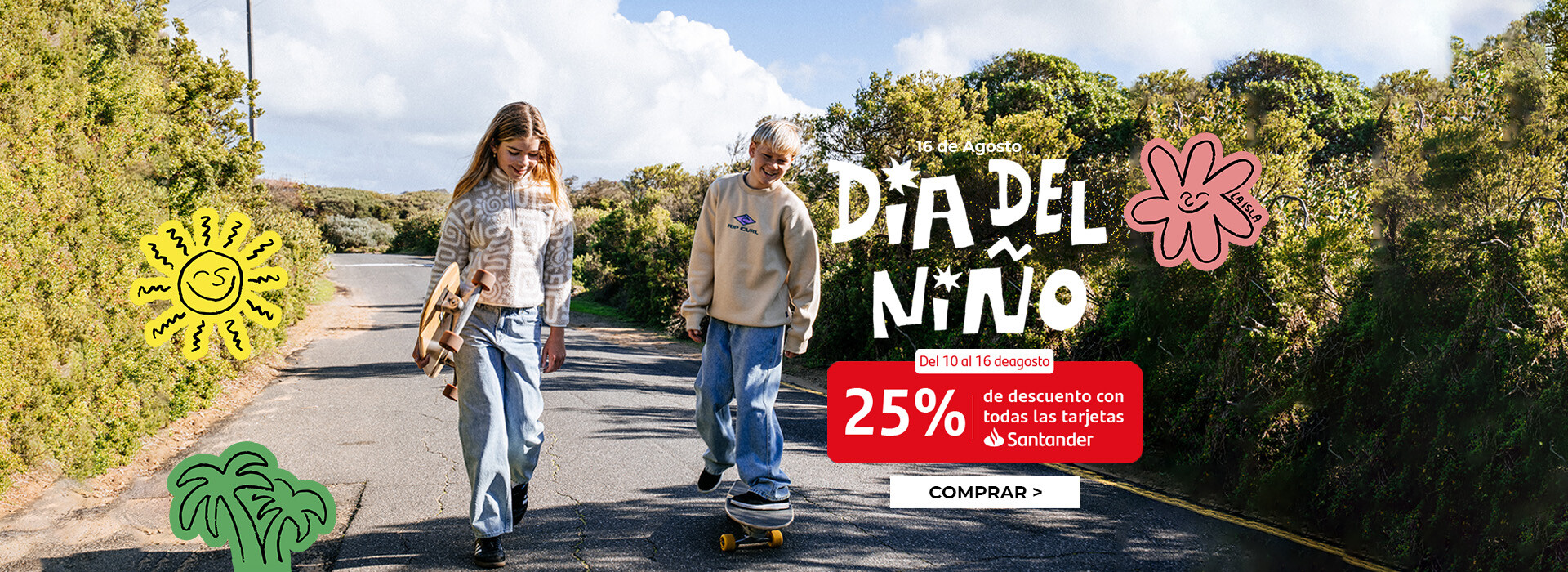 Día del niño con Santander