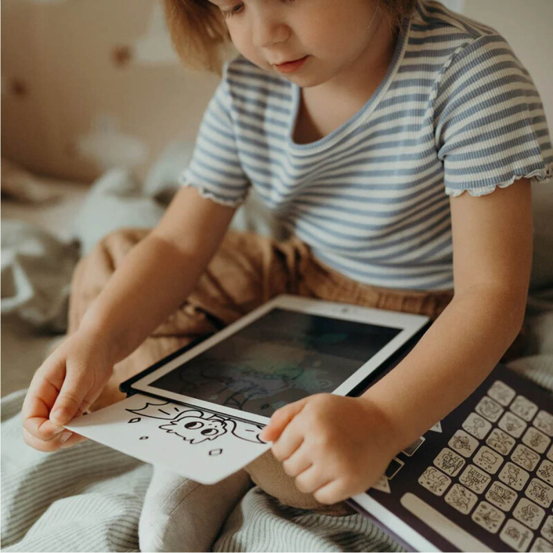 Tablet de dibujo LDC Kidydraw Kidywolf Dinosaurios Tablet de dibujo LDC Kidydraw Kidywolf Dinosaurios