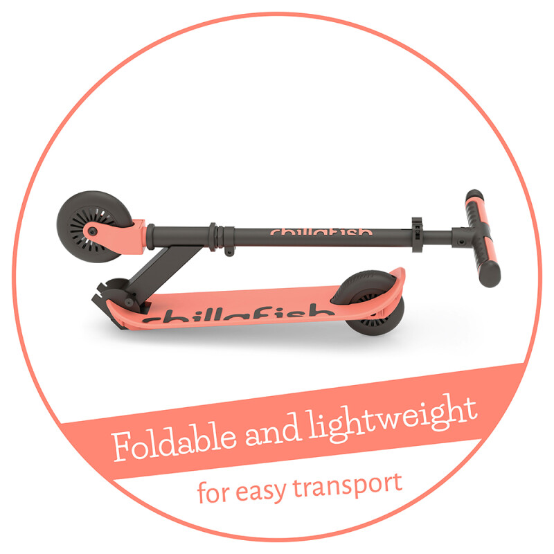 Monopatín Plegable Flexxi Rosa Chillafish Monopatín Plegable Flexxi Rosa Chillafish