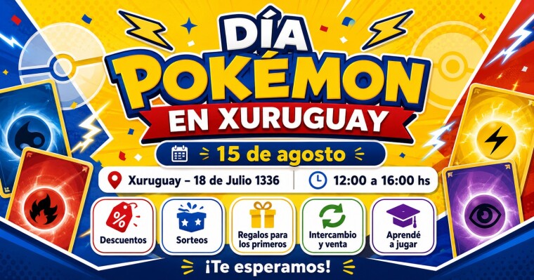 Dia Pokemon 15 de Agosto en Xuruguay