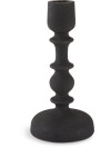 Candelabro CASPAR Ø8xH16cm negro Candelabro CASPAR Ø8xH16cm negro