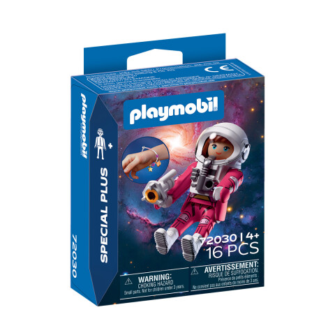 Astronauta Mujer Playmobil 16 Piezas U