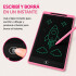Pizarra Mágica Tableta Dibujar Infantil 16'' Pulgadas Lapiz Color Rosado
