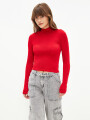 POLERA LUMINA ROJO